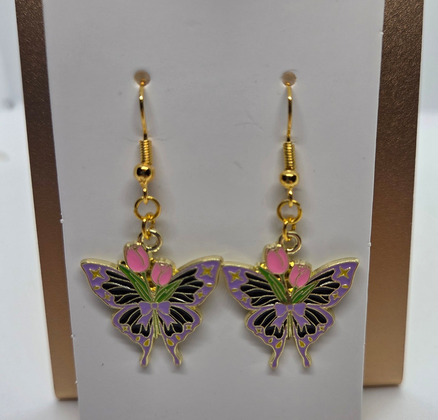 Lilac Floral Butterflies