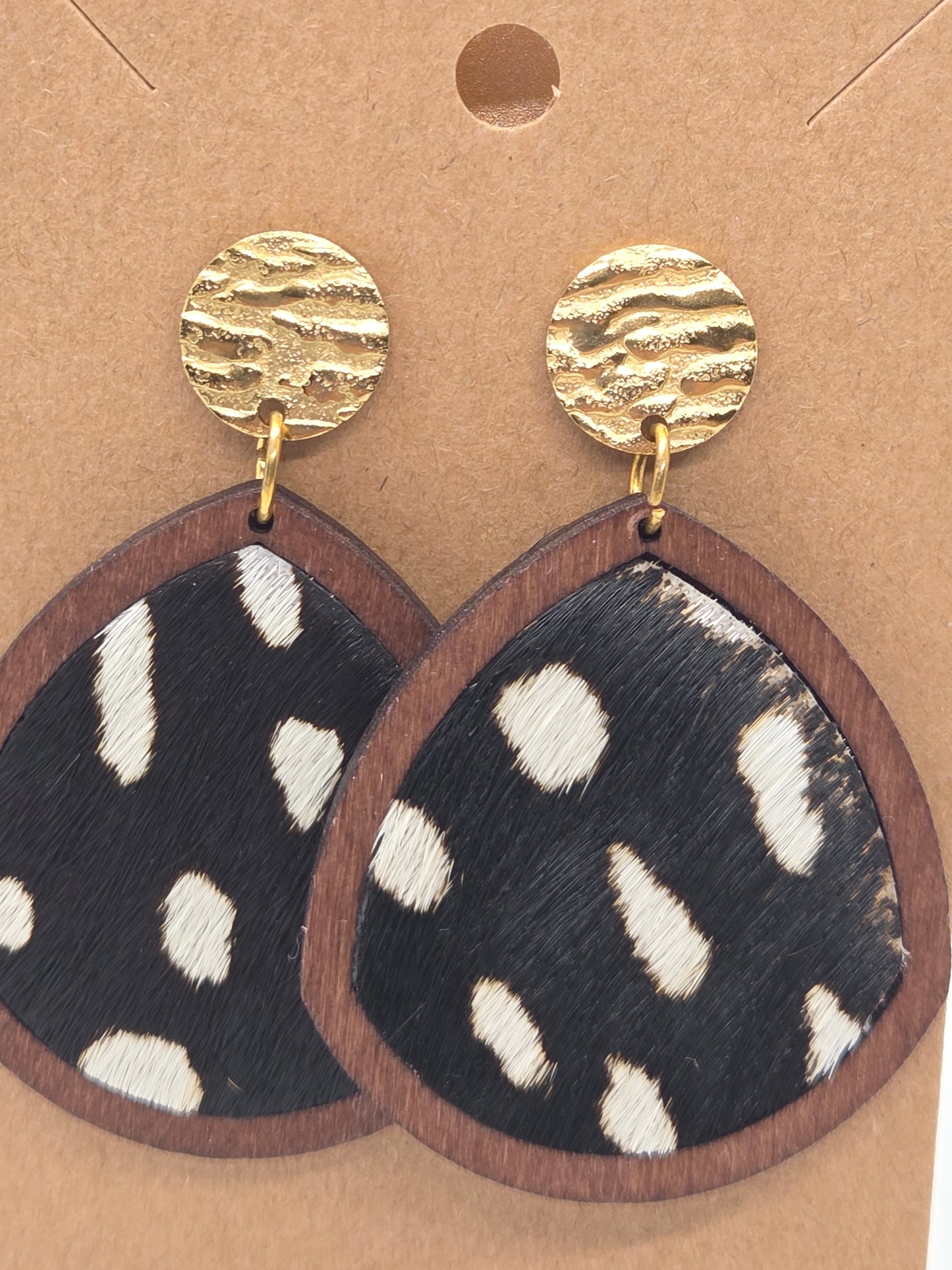 Black & White Animal print
