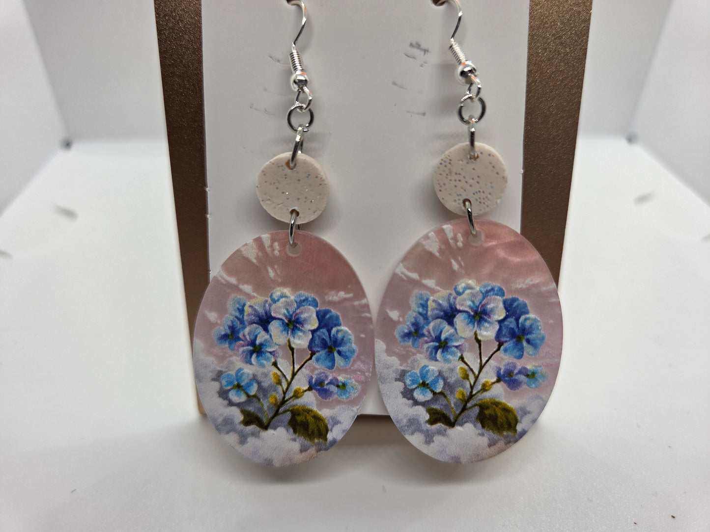 Pink Skies & Blue Daisies