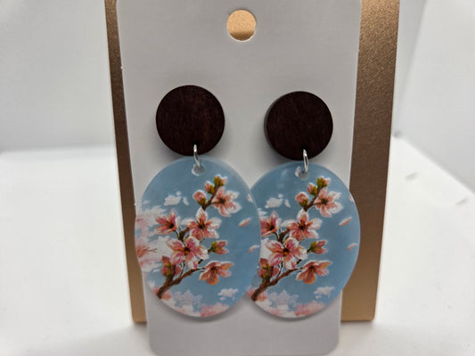 Blue Sky & Pink Blossoms