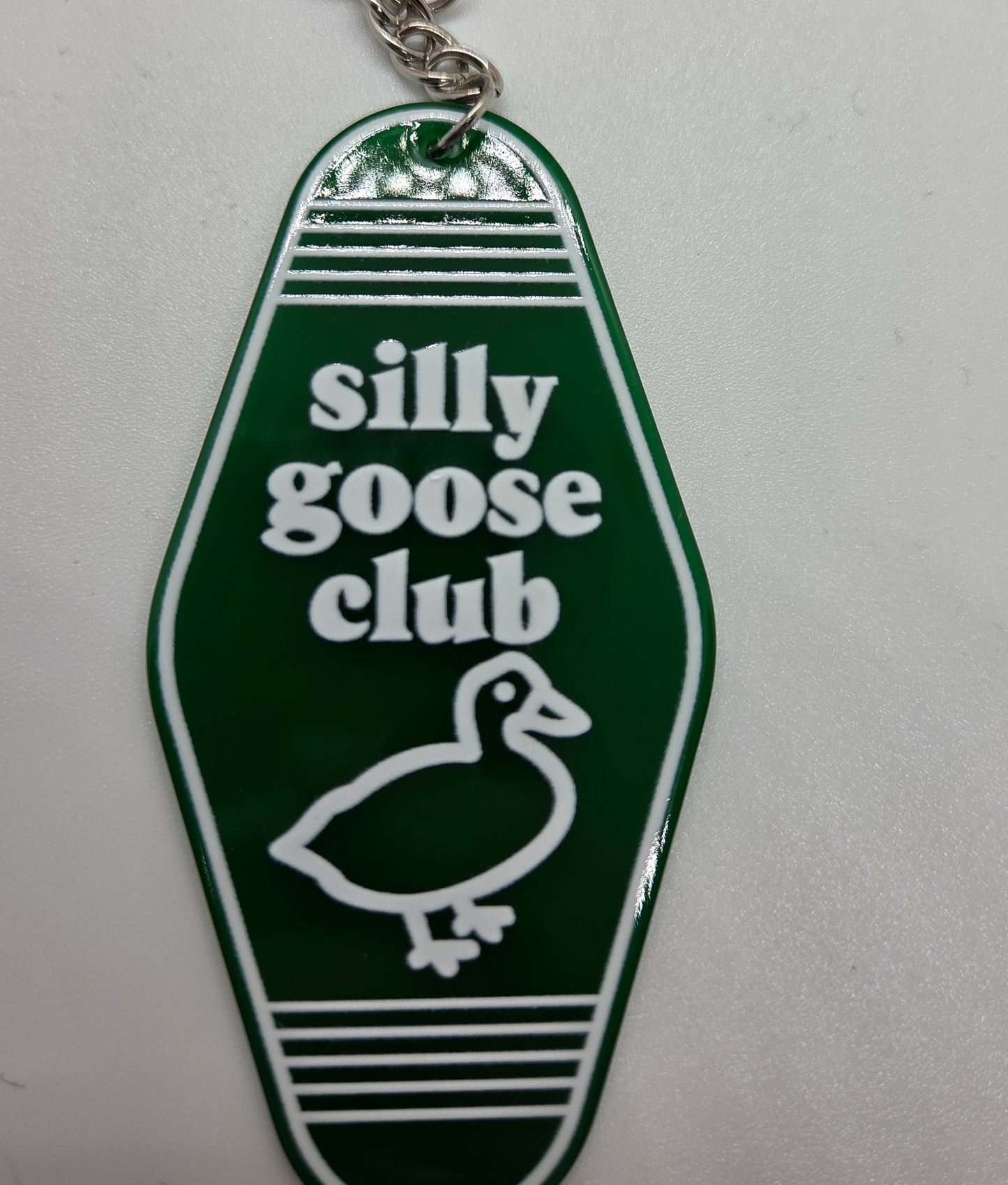 Silly Goose Vintage Keychain