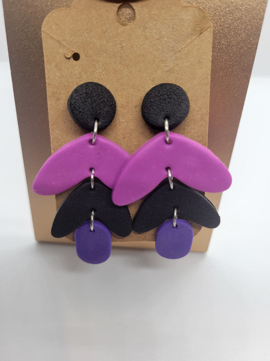 Purple Abstract Stack