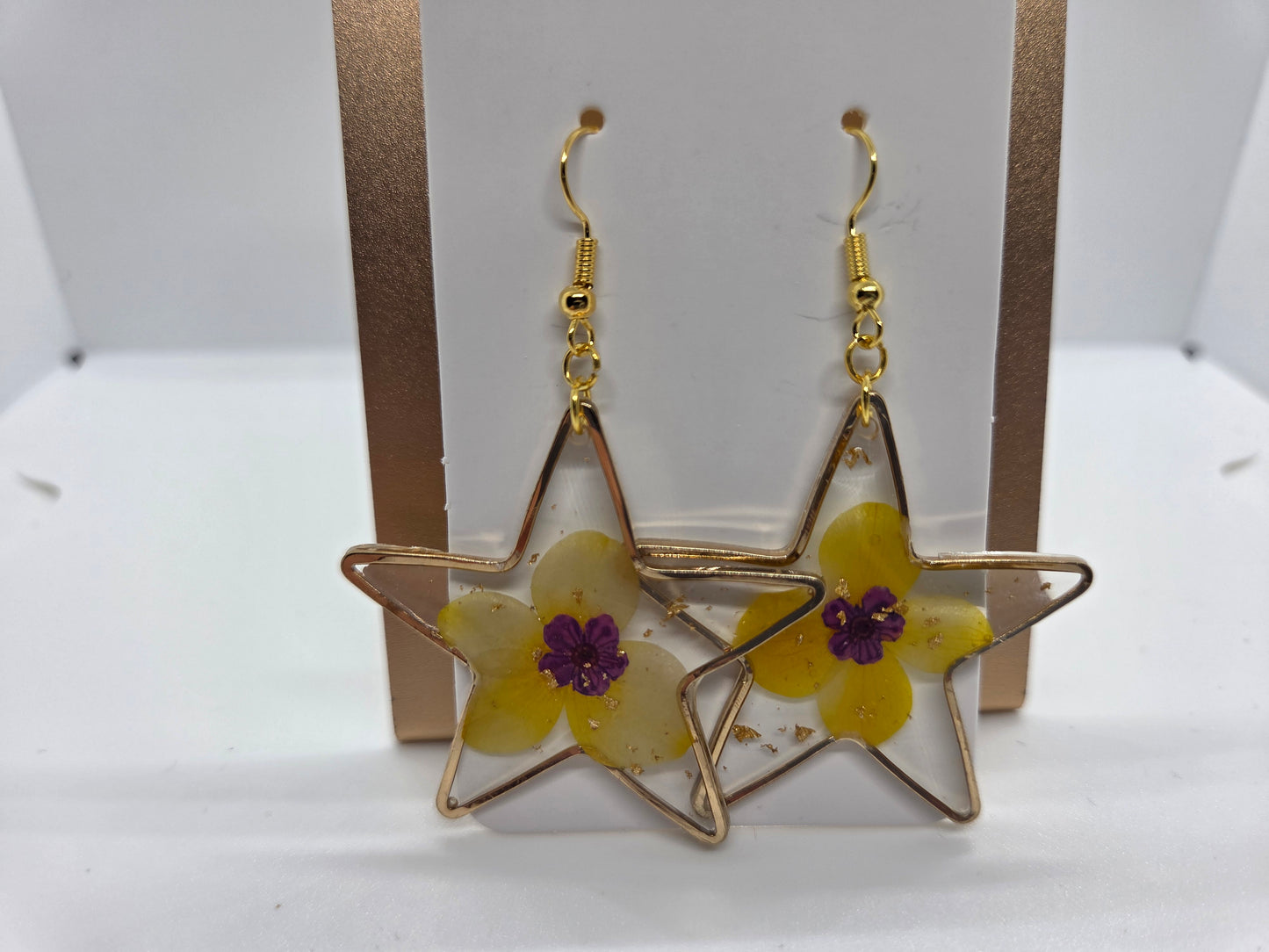 Blossoms in Resin- Stars